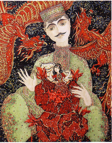 “Сказка гранатовой девушки” из серии  “Азербайджанские сказки”  ::: Ариф Гусейнов