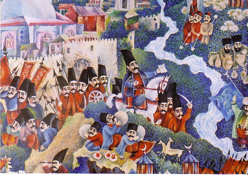 “The map of Azerbaijan” fragment “Karabakh” ::: Orkhan Huseynov