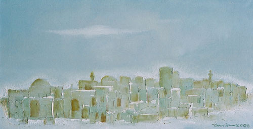 “White dream of the ancient city” ::: Yusif Mirza