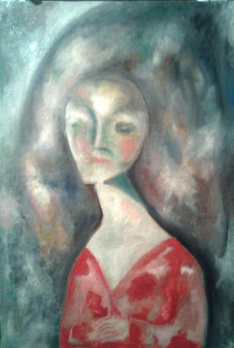 “Woman’s portrait” ::: Etibar Mаmiyev