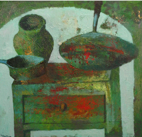 “An old cabinet” ::: Yaver Sultanov