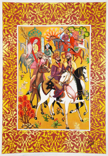 “Azerbaijani miniatures” ::: Mais Aliyev