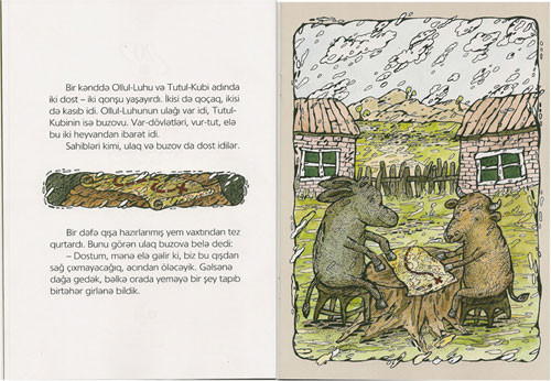 Book "Lak Tale. Brave Donkey" ::: Nigar Babayeva