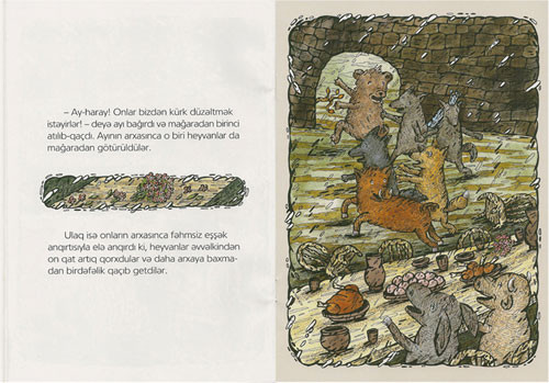 Book "Lak Tale. Brave Donkey" ::: Nigar Babayeva