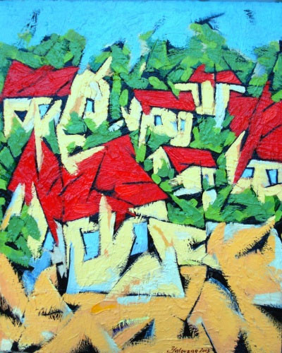 Red Roofs - 2001 ::: Farkhad Yalguzag