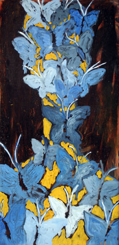 "My blue butterflies" ::: Afet Bagirova