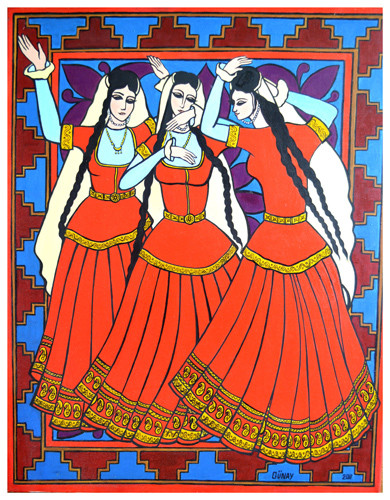 “Национальный танец” ::: Гюнай Мехдизаде