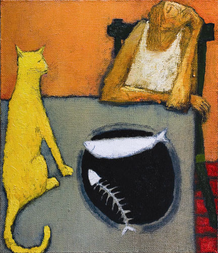 «Yellow cat» ::: Niyaz Najafov