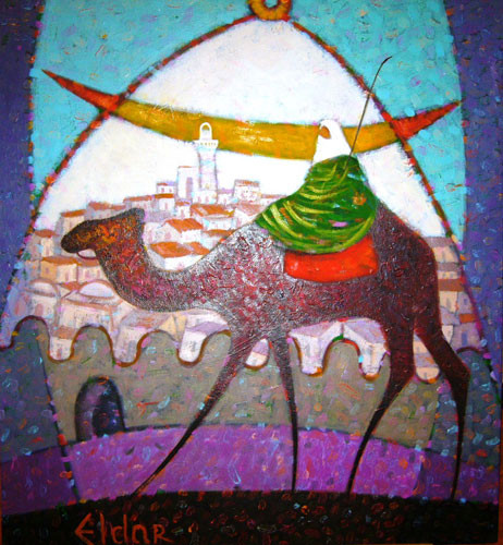 "Девушка на верблюде" ::: Эльдар Бабазаде