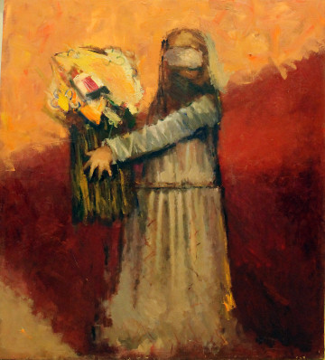 «Flower –seller» ::: Bakhruz Kangarli