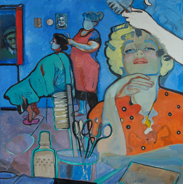 “At the Hairdresser’s. Blonde” ::: Irina Eldarova