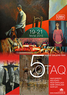 “5 Halls” – an exhibition of works by 5 artists:  Malik Ismayilzade, Namiq Ismayilzade, Arzu Rzayev, Nazim Shah, Anar Gambarli