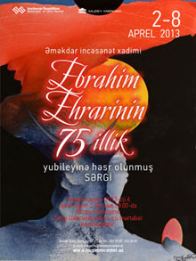 Personal exhibition Ibrahim Ahrari