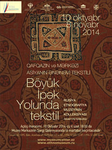 The exhibition "The traditional textiles of the Caucasus and Central Asia - a legacy of the Great Silk Way"