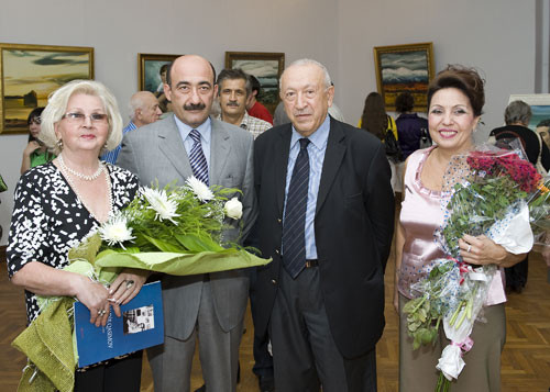 Solo exhibition of National Artist of Azerbaijan, Nadir Gasimov, dedicated to his 80th birthday