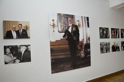 Mstislav Rostropoviçin fotolarından ibarət sərgi