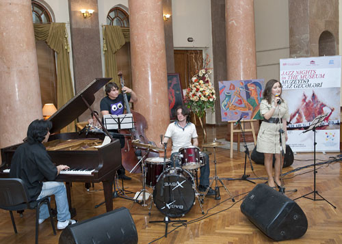 Jazz evening in a museum within the framework of measure «May 21 - the Day of cultural  variety» and action «Spring in a museum»