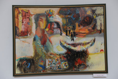 Выставка «Краски Каспия»,  посвященная  60-летию города Сумгаита