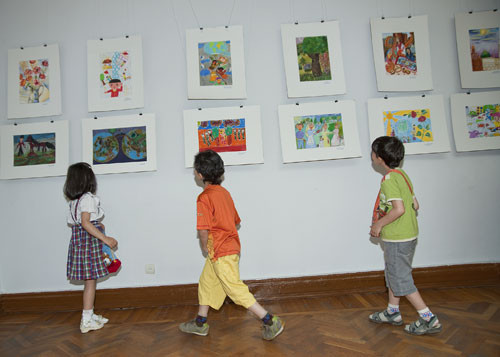 Международная выставка детского творчества