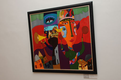 Персональная выставка молодой художницы Нармин Гулузаде