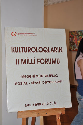 Kulturoloqların II Milli Forumu