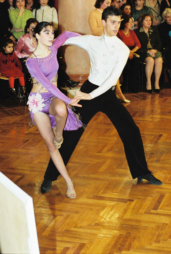 Competition of ball dances - the Latin-American program