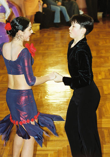 Competition of ball dances - the Latin-American program