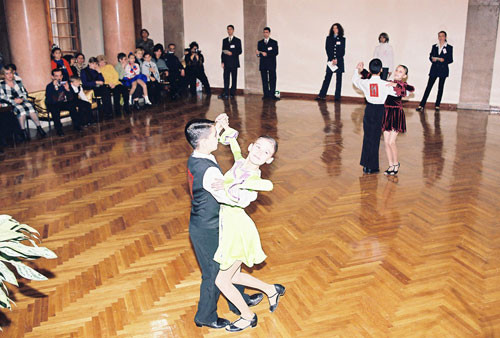 Tournament on ballroom dances