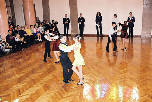 Tournament on ballroom dances