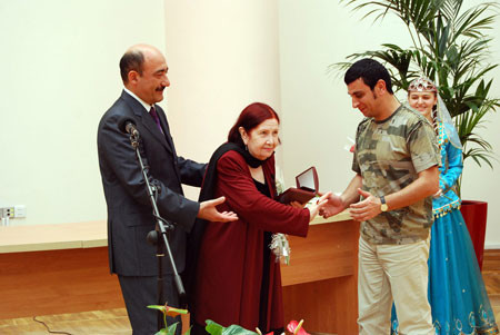Honorary awards ceremony for people of art and culture