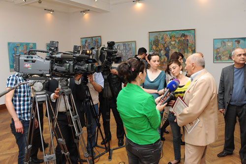 Personal anniversary exhibition of Mayis Aghabeyov