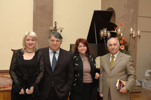 Presentation of a Book dedicated to the Badalbeylys’ Family