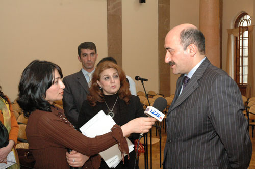 Пресс-конференция Министра Культуры и Туризма А. Караева