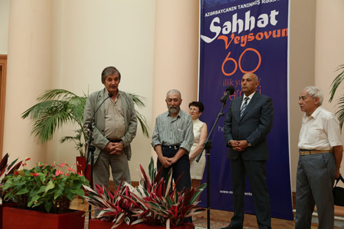 Personal exhibition of Sakhad Veysov