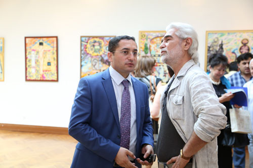 Personal exhibition of Sakhad Veysov