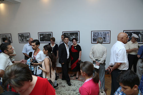 Photo  exhibition dedicated to the 90th anniversary of film studio "Azerbaijanfilm". Photographs from the collection of the photographer, the honored worker of culture of Azerbaijan Parviz Guliyev