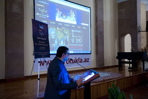 Presentation of the web site Art Gallery «KUKLA»