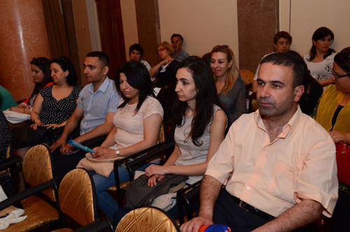 Концерт "Центра таланта" действующего при Управлении культуры и туризма города Баку