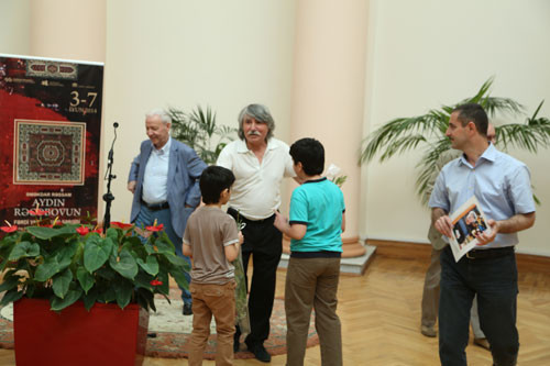Solo exhibition by  Aydin Rajabov, dedicated to his 70th birthday