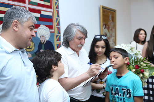Персональная  выставка Айдына Раджабова, посвященная 70-летнему юбилею