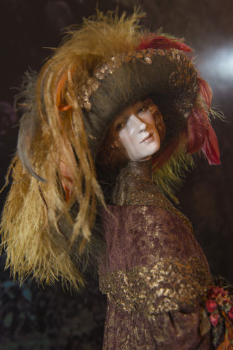 Выставка фарфоровых кукол Александры Кукиновой