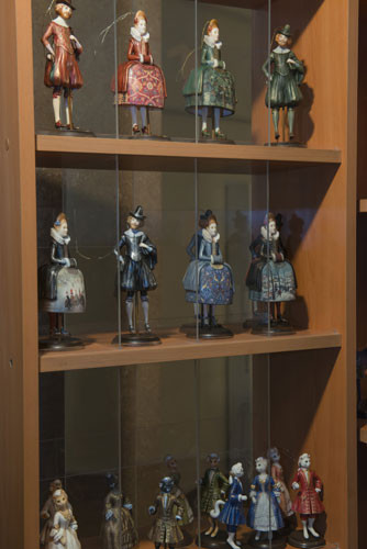 Exhibition of porcelain dolls by Alexandra Koukinova
