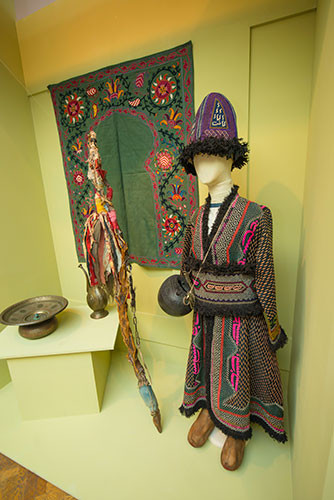 The exhibition "The traditional textiles of the Caucasus and Central Asia - a legacy of the Great Silk Way"