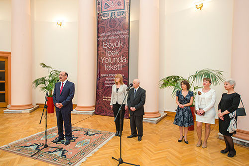 The exhibition "The traditional textiles of the Caucasus and Central Asia - a legacy of the Great Silk Way"