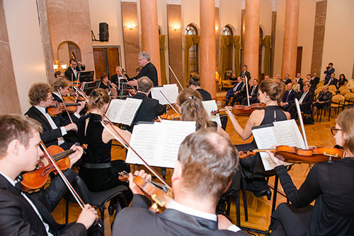 Concert of the Symphonic Orchestra of St. Petersburg under the leadership of artistic director and chief conductor of the People's Artist of Russia Sergei Stadler, within the framework of cultural - business mission in Baku