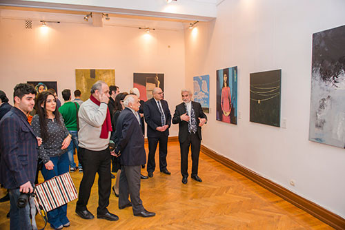 “5 Halls” – an exhibition of works by 5 artists:  Malik Ismayilzade, Namiq Ismayilzade, Arzu Rzayev, Nazim Shah, Anar Gambarli