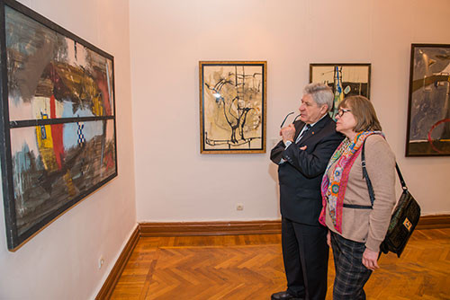 Выставка 5 художников: Малика  Исмаилзаде, Намика Исмаилзаде, Арзу Рзаева, Назим Шаха и Анара Гямбярли «Пять комнат»