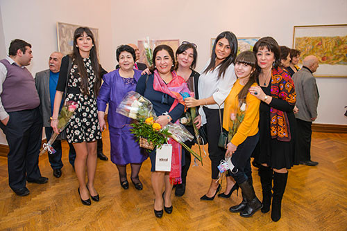 Irina Eldarova, Rena Amrahova, Art Gallery "KUKLA" exhibition and concert of the art masters of Azerbaijan in project “The Light of Beauty - 2015”