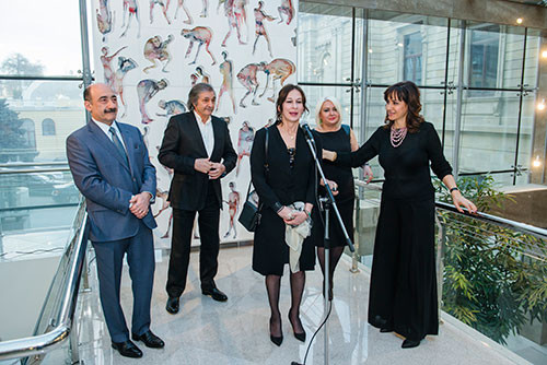 The personal exhibition of Tamara Kvesitadze on the occasion of the opening two years of Art Gallery“KUKLA”