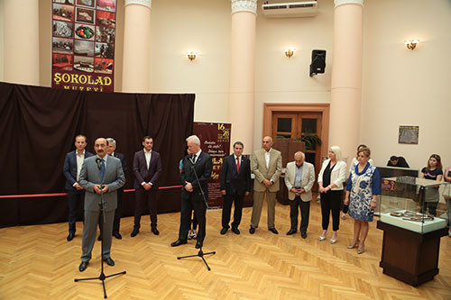 Presentation of the greatest chocolate picture in the world, which is dedicated to the first European Games in Baku